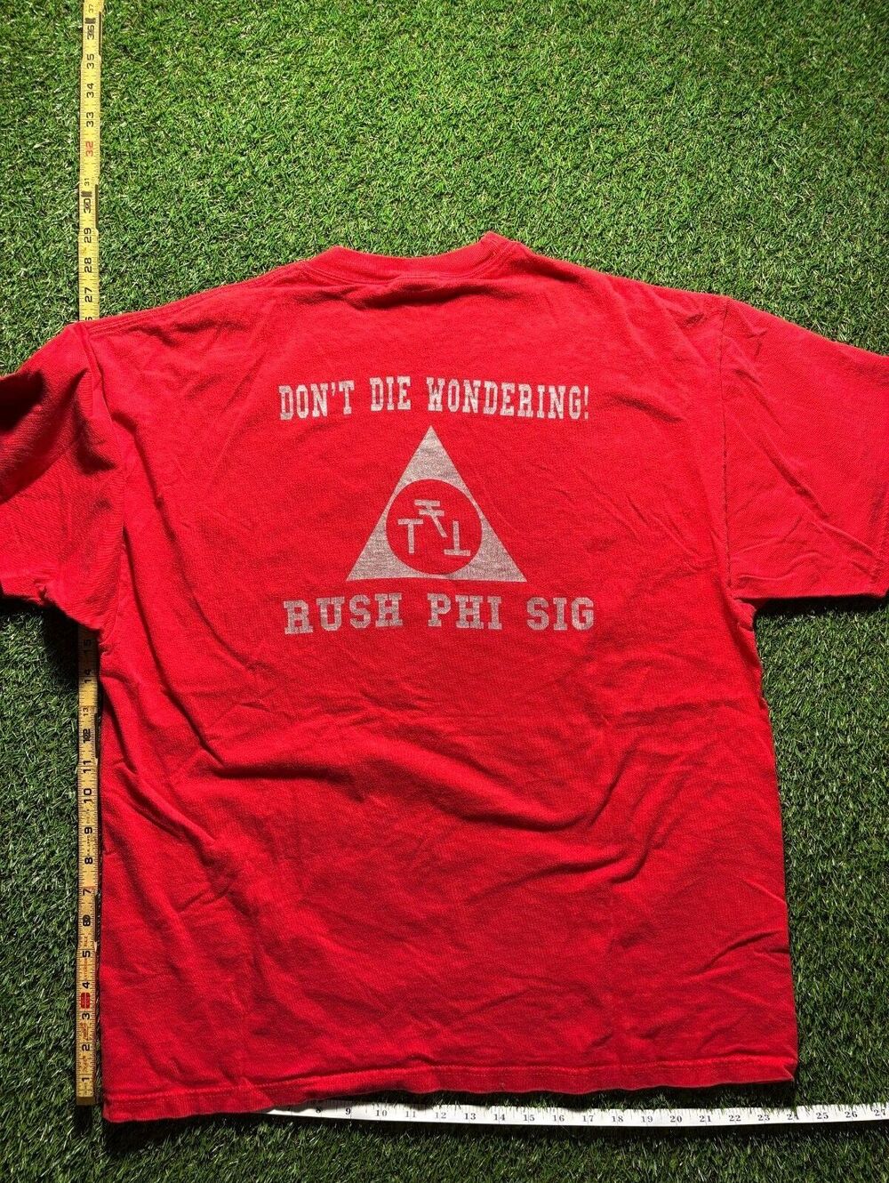 Phi Sig red T-shirt